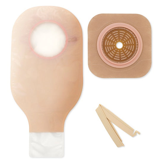 New Image Two-Piece Drainable Ostomy Kit, Cut-To-Fit Stoma Up To 1-1/4