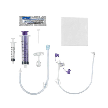 Avanos Medical MIC-Key Gastrostomy Feeding Tube, Extension Set with EnFit Connector, 14FR, 1.5cm (8140-14-1.5)