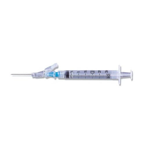 Becton Dickinson BD SafetyGlide 3 mL syringe with 21 G x 1-1/2 in needle (305909)