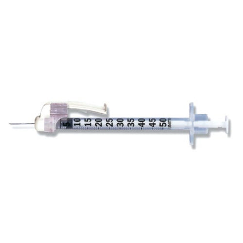 Becton Dickinson 1 mL tuberculin syringe with 27 G x 1/2 in needle (305945)