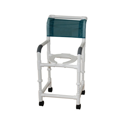 Lumex 26" PVC Bariatric Shower Commode Chair (89250)