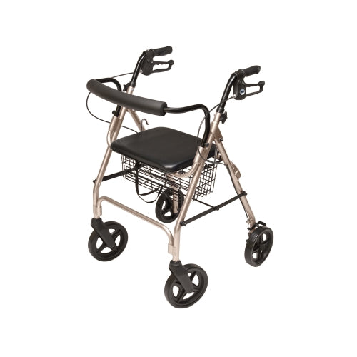 Lumex Walkabout Four-Wheel Contour Deluxe Rollator, Champagne (RJ4805CH)