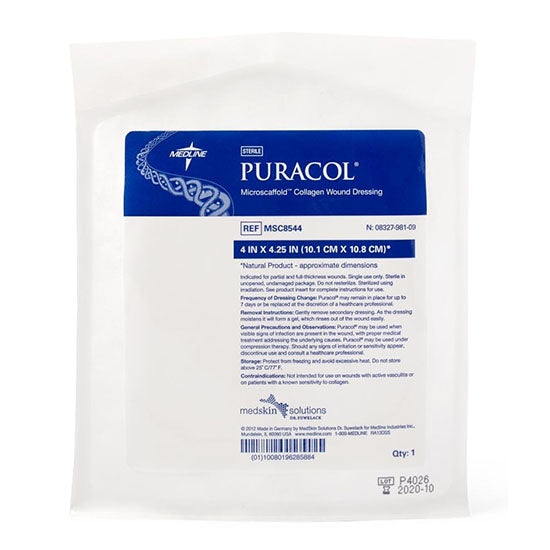Medline | Puracol Collagen Wound Dressing (MSC8544) MedicalSuppliesFast.com Medline | Puracol Collagen Wound Dressing (MSC8544) MedicalSuppliesFast.com