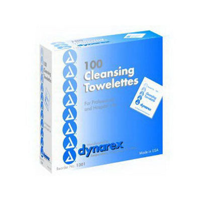 Dynarex Cleansing Towelette, 5" x 7" (1301)
