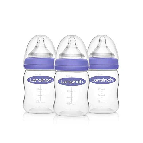 Lansinoh Breastfeeding Bottles with NaturalWave Nipple, 5oz (71054)