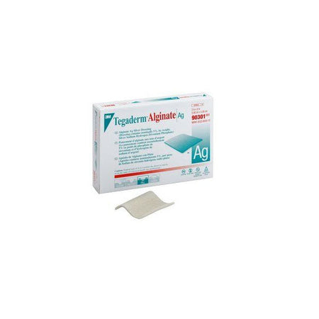 3M Tegaderm Alginate Ag Silver Dressing, 2" x 2" (90301)