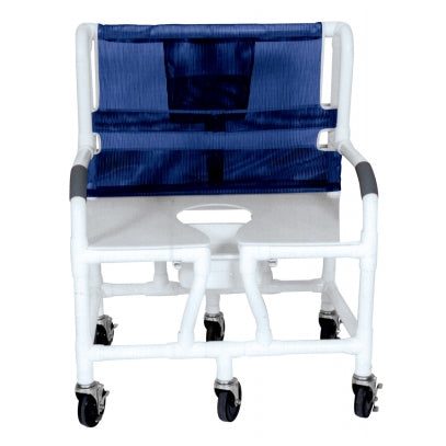 Lumex 30" Bariatric Commode Bath Chair (89350)