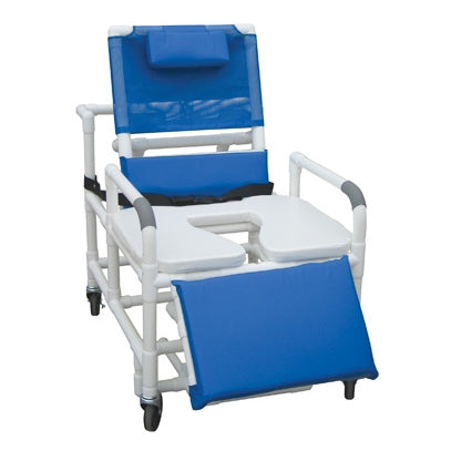 Lumex 30" Bariatric Reclining Commode Bath Seat (89550)