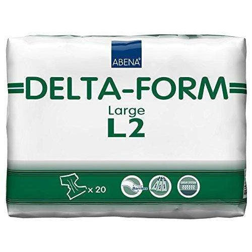 Abena Delta-Form Adult Brief, Large L2 (308863)