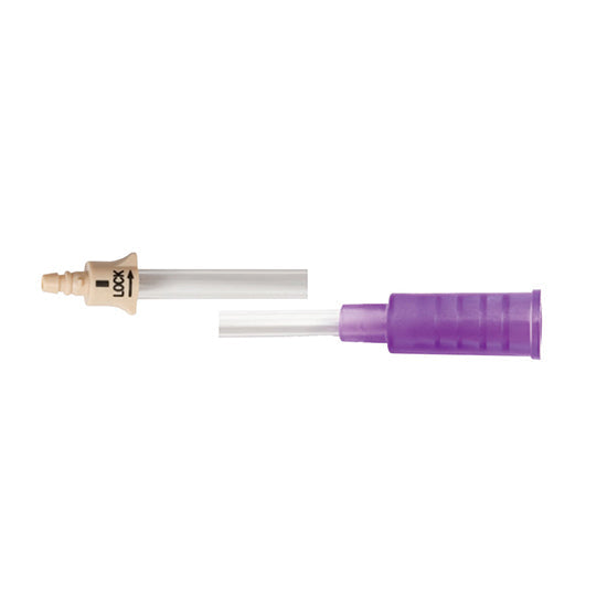 Applied Medical MiniONE 12" Straight Purple Bolus Feed Set (8-1211)