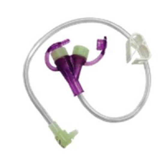 Applied Medical MiniONE + G-JET, 24" Right Angle Dual ENFit Y-Port Feed Set (8-2455-ISOSAF)