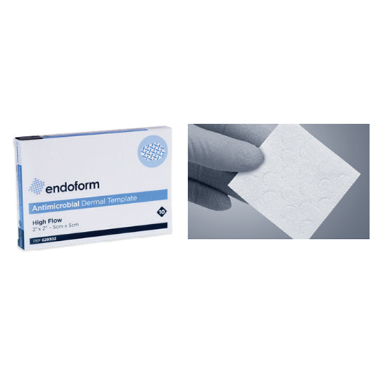 Aroa Biosurgery Endoform Antimicrobial, High Flow, 2" x 2" (629302)