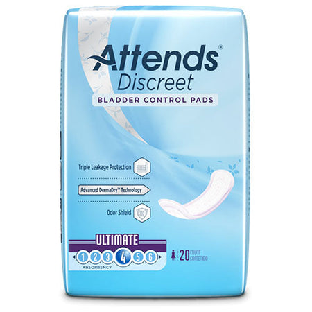 Attends Discreet Women's Ultimate Pads (ADPULT)