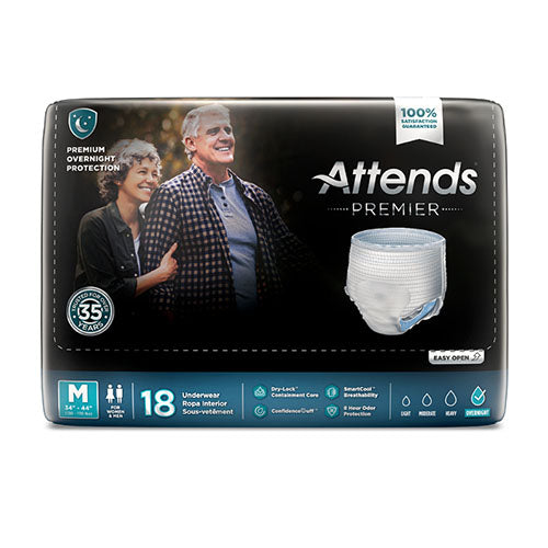 Attends Premier Underwear, Medium (ALI-UW20)