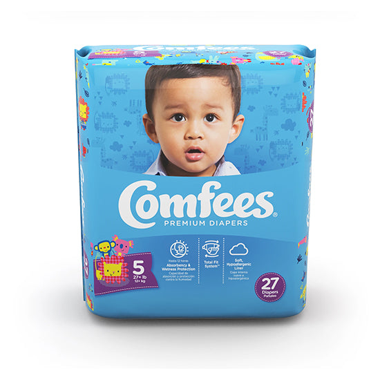 Comfees Premium Baby Diapers, Size 5 (CMF-5) (CMF-5)