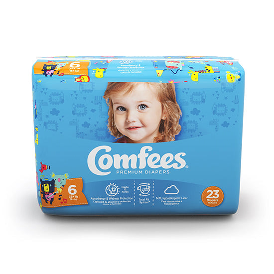 Comfees Premium Baby Diapers, Size 6 (CMF-6) (CMF-6)