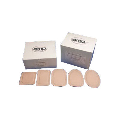 Austin AMPatch Stoma Cap, 35 Medium Absorbency, Tan Film Backing, Round (838234000196)