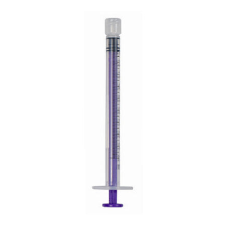 Avanos Medical Enteral Low-Dose Tip Syringe with ENFit Compatible Connector, 1ml (SYR-01S)