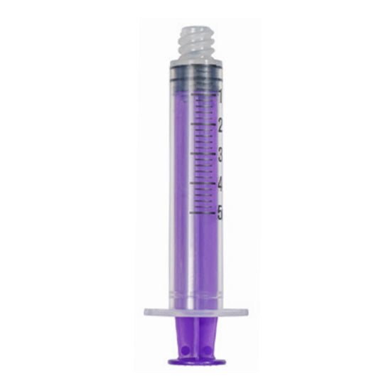 Avanos Medical Enteral Syringe with ENFit Compatible Connector, 5ml (SYR-05S)