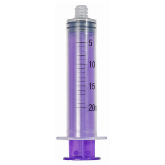 Avanos Medical Enteral Syringe with ENFit Compatible Connector, 20ml (SYR-20S)