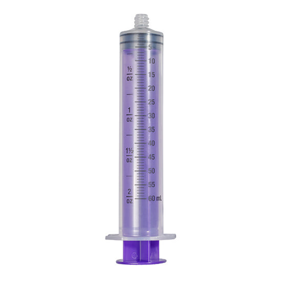 Avanos Medical Enteral Syringe with ENFit Compatible Connector, 60ml (SYR-60S)