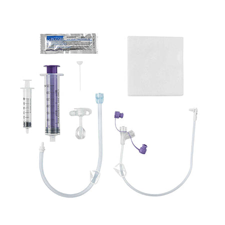 Avanos Medical MIC-Key Gastrostomy Feeding Tube, Extension Set with EnFit Connector, 16FR, 4.5cm (8140-16-4.5)