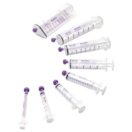 Avanos Medical 60mL ENFit Syringe, Purple, Sterile (PNM-S60NC)