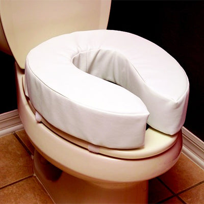 Essential Medical Padded Toilet Cushion, 4", (B5071)