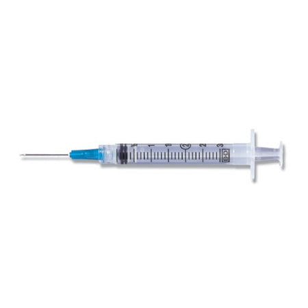 Becton Dickinson BD Luer-Lok tip 25G x 5/8 in, 3-mL Syringe (309570)