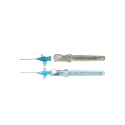 Becton Dickinson BD Insyte Autoguard Shielded IV Catheter, Winged, 22 G x 1.00 in, Blue, (381523)
