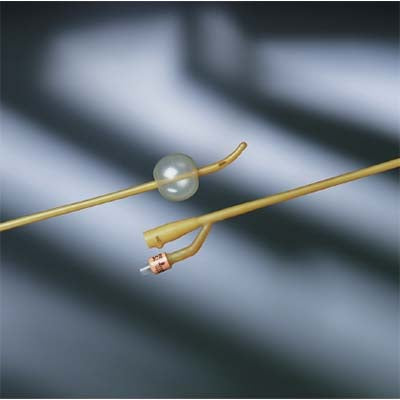 Bard BARDEX LUBRICATH Carson 2-Way Foley Catheter, 18Fr, 5cc (0168L18)