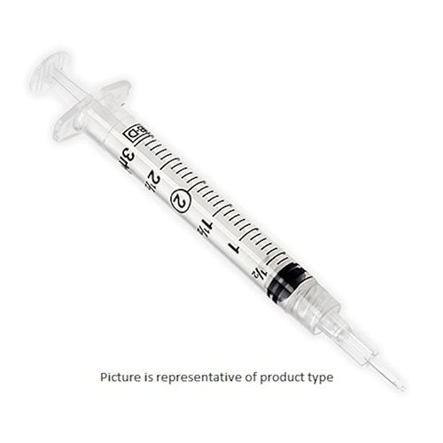 Becton Dickinson 5 mL syringe with BD Interlink Blunt Plastic Cannula (303347)