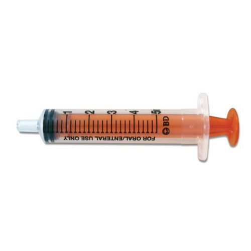Becton Dickinson BD Oral/Enteral syringe with BD UniVia connection, 3mL, (305853)