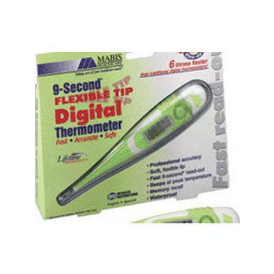 Mabis Digital 9-Second Digital Flexible Tip Thermometer (15-736-000)