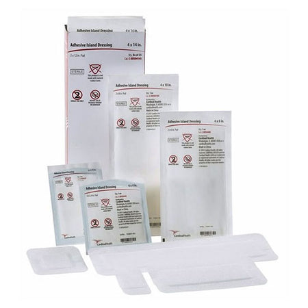 Cardinal Health Adhesive Island Dressing, 4" x 14" (C-DDS0414S)