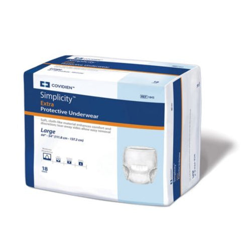 Cardinal Health Simplicity Extra Protective Underwear, Small/Medium (1840A)