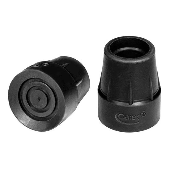 Carex Black Cane Tips, 3/4" (A718-00)