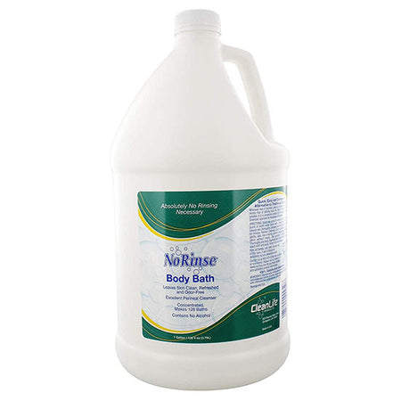 Cleanlife Products Alcohol-Free No-Rinse Body Bath, Concentrated, 1 Gallon (950)