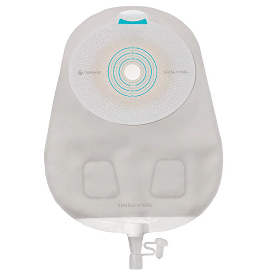 Coloplast SenSura Mio 1-Piece Urostomy Pouch, Maxi, Cut-to-fit 3/8" - 1-3/4", Transparent (10586)