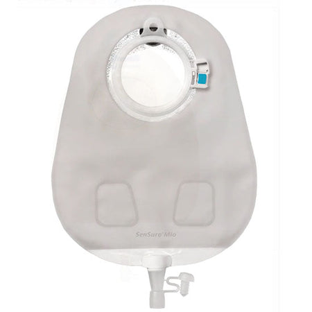 Coloplast SenSura 2-Piece Mio Click MAXI Urostomy Pouch, Transparent, Blue (11500)