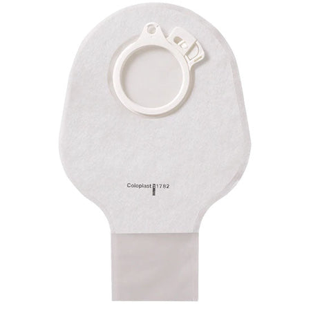 Coloplast 2-Piece Assura Pediatric Drainable Pouch, Transparent, Green (2156)