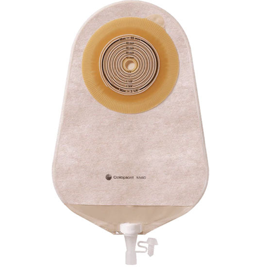 Coloplast Assura Original 1-Piece Urostomy, Stoma 7/8", Transparent (12993)