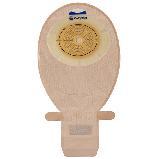 Coloplast SenSura Flat MAXI Drainable Pouch, Pre-cut, 1-3/8", Transparent (15524)