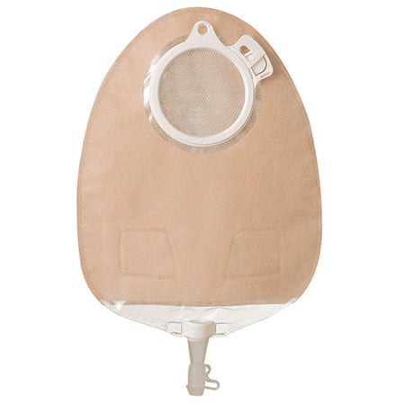 Coloplast SenSura Click urostomy pouch, Pouch Size Midi (9-1/2"), Coupling Size Green, Opaque (11841), 10/BX