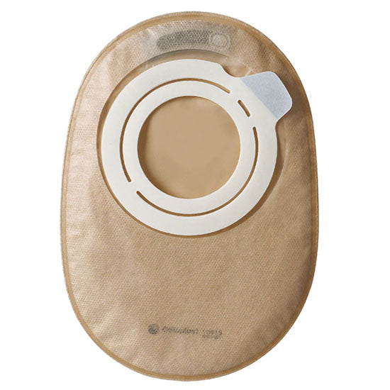 Coloplast SenSura Flex closed pouch, Coupling Size Green, Opaque (10914)