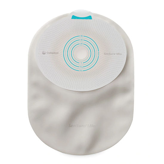 Coloplast SenSura Mio 1-Piece Closed Pouch, Maxi, Cut-to-fit 1-9/16" - 2-1/8" with Filter, Opaque (10885)