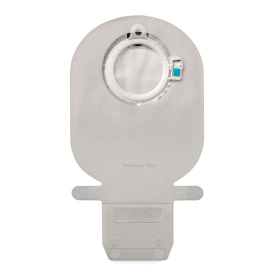 Coloplast SenSura Mio Click drainable pouch, Pouch Size Maxi, Coupling Size Green, Opaque with Inspection Window (11462)