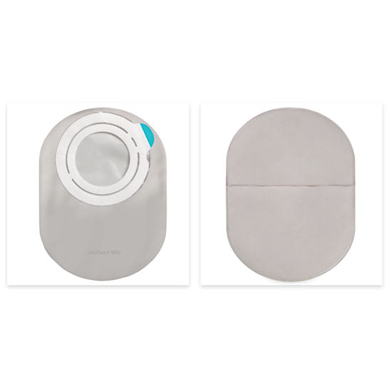 Coloplast SenSura Mio Flex closed pouch, Pouch Size Maxi, Coupling Size Green, Transparent (12203), 30/BX