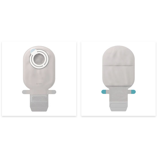 Coloplast 2-Piece SenSura Mio Kids Flex MIDI Drainable Pouch, Purple (18722)