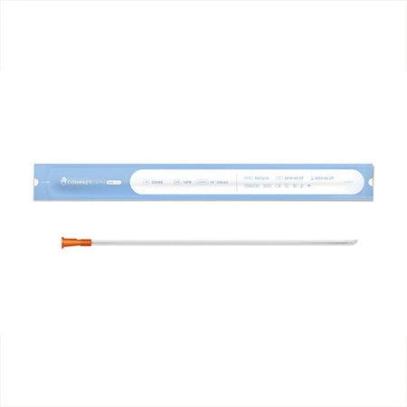 CompactCath OneCath Intermittent Urinary Catheter, 16FR, 16", Coude (202-1616)